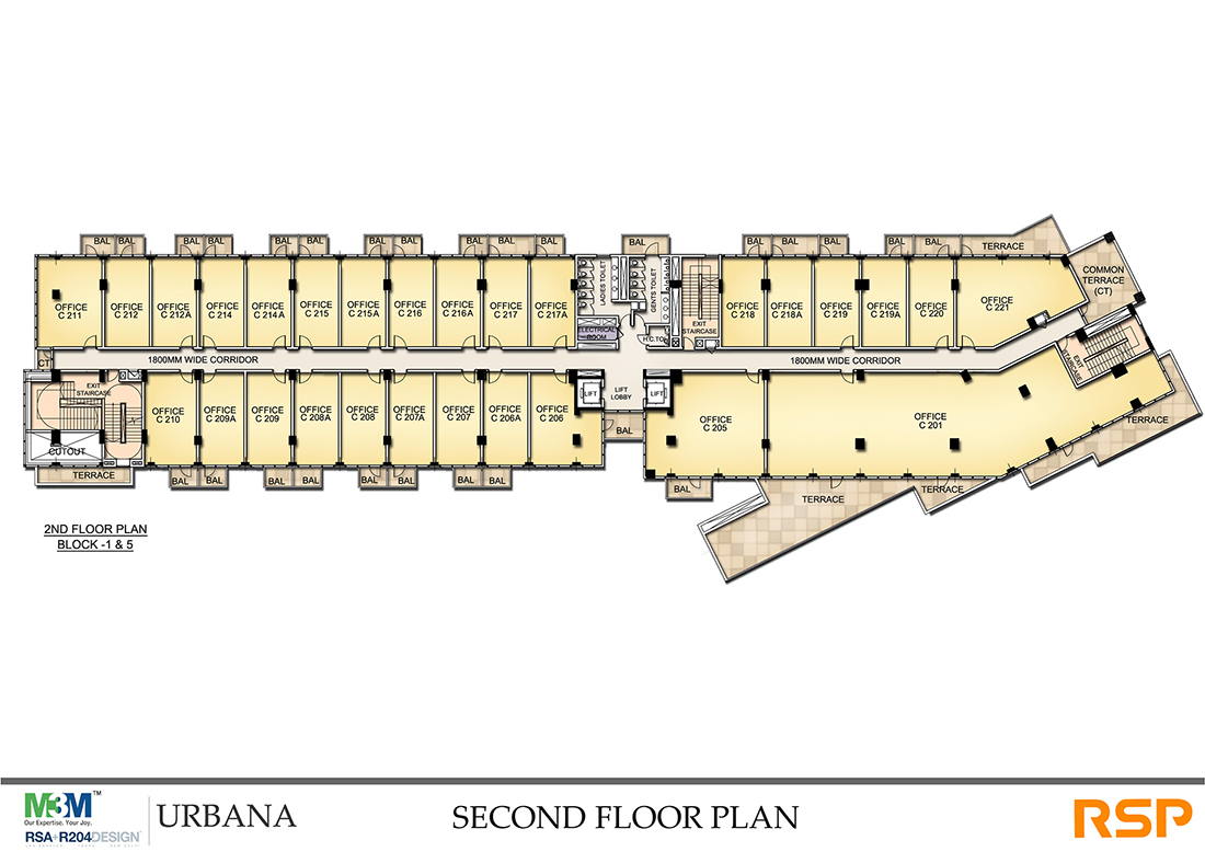 M3M Urbana Floor Plans