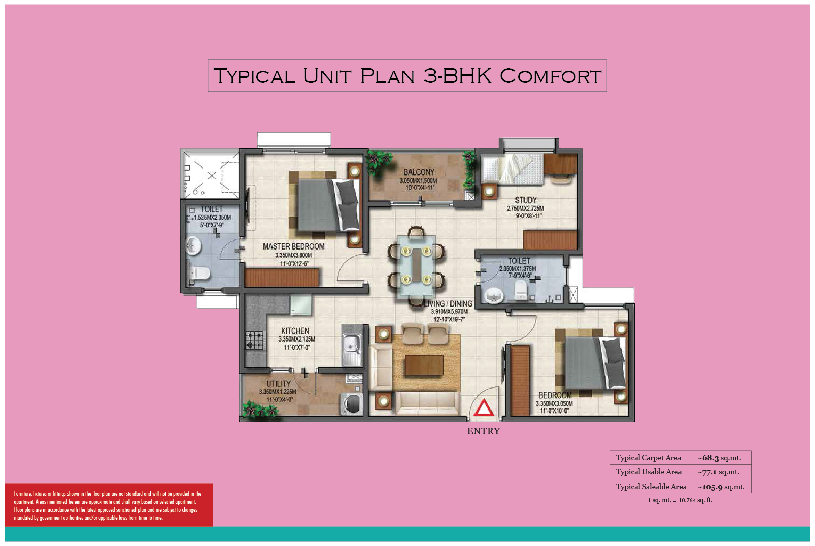 Balinese Residences Floor Plan